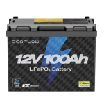 Pin EcoFlow Lithium 12V 100Ah Deep Cycle LiFePO4 Battery (Chính hãng)