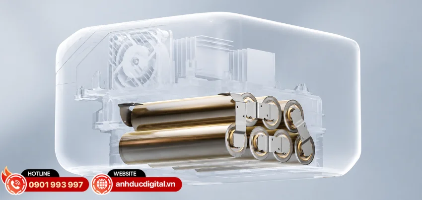 EcoFlow RIVER 3 EB600 sử dụng công nghệ pin LiFePO₄ (LFP) tiên tiến
