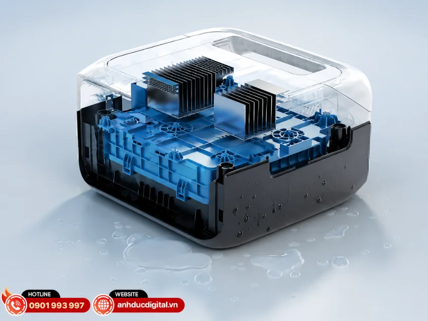 RIVER 3 Plus được thiết kế để đ&aacute;p ứng tốt c&aacute;c điều kiện sử dụng thực tế với chuẩn kh&aacute;ng nước v&agrave; bụi IP54