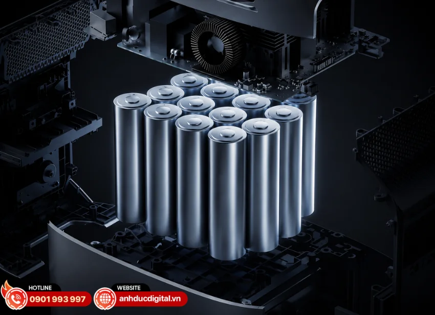 DELTA 3 sử dụng công nghệ pin LiFePO₄ (LFP) cao cấp với tuổi thọ lên đến 4000 chu kỳ sạc xả