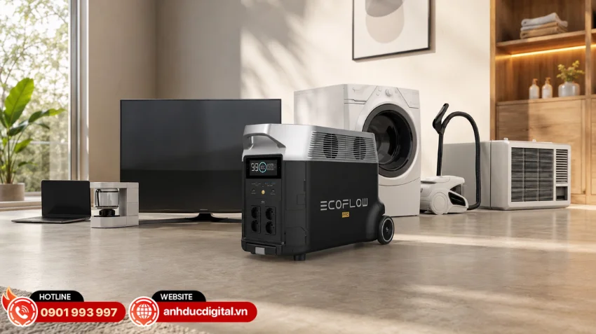 Thiết bị cung cấp công suất AC định mức lên đến 3600W