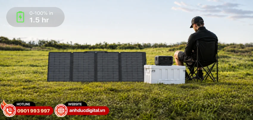 Sản phẩm hỗ trợ đầu vào năng lượng mặt trời lên đến 220W