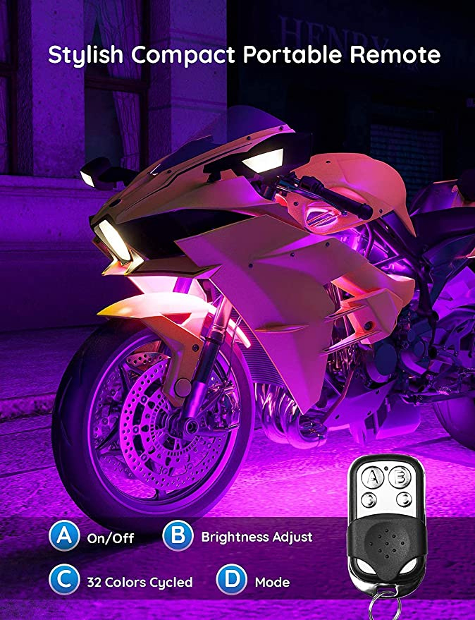 Govee 12 Pcs RGB Motor LED Light Kits H6194 2