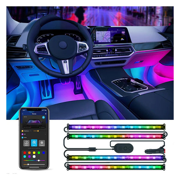 Govee RGBIC Interior Car Lights H7090 5