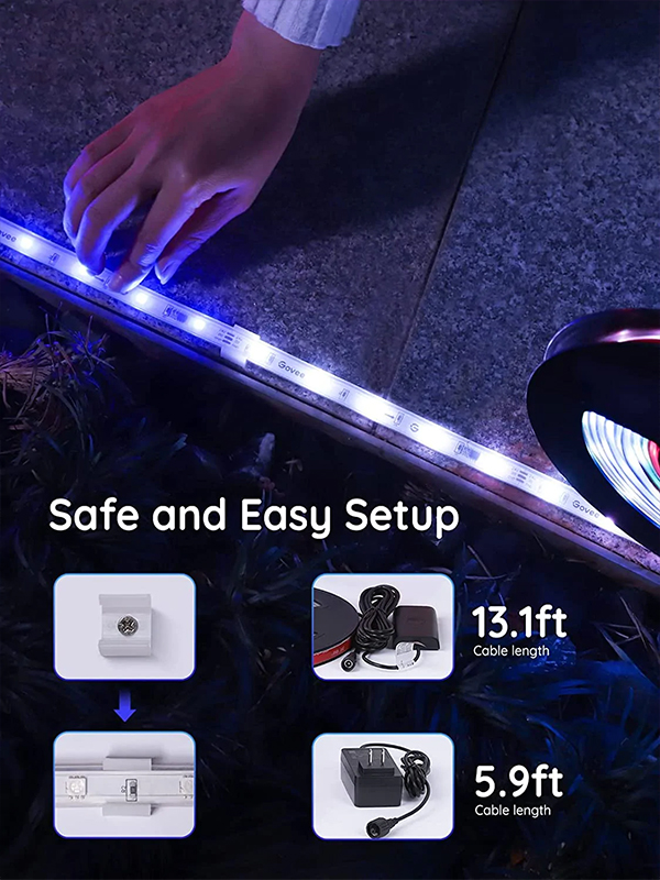 Govee Phantasy Outdoor LED Strip Lights H6171 10