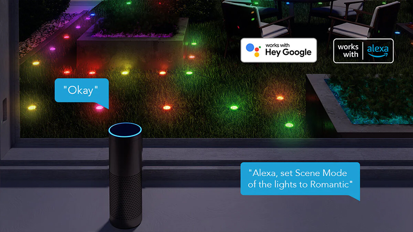 Govee RGBIC Wi-Fi + Bluetooth Outdoor Ground Lights H7050 3