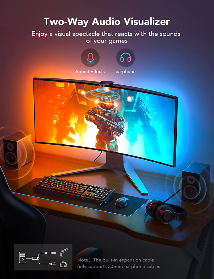 Govee DreamView G1 Gaming Light H604B 4