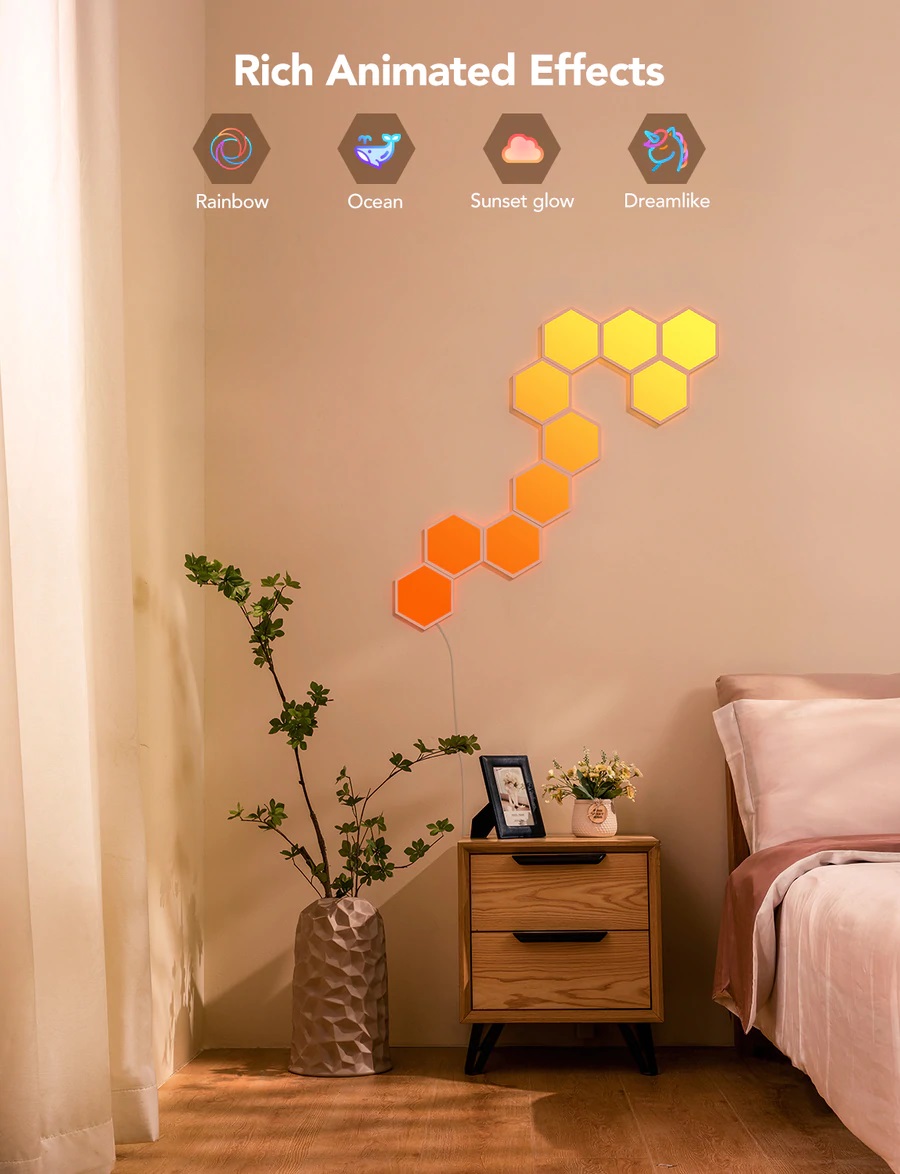 Govee Glide Hexa Light Panels H6061 2