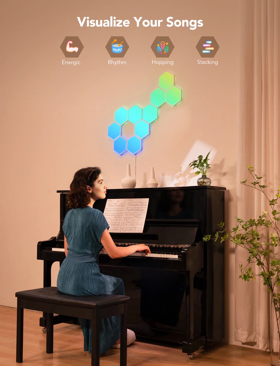 Govee Glide Hexa Light Panels H6061 5