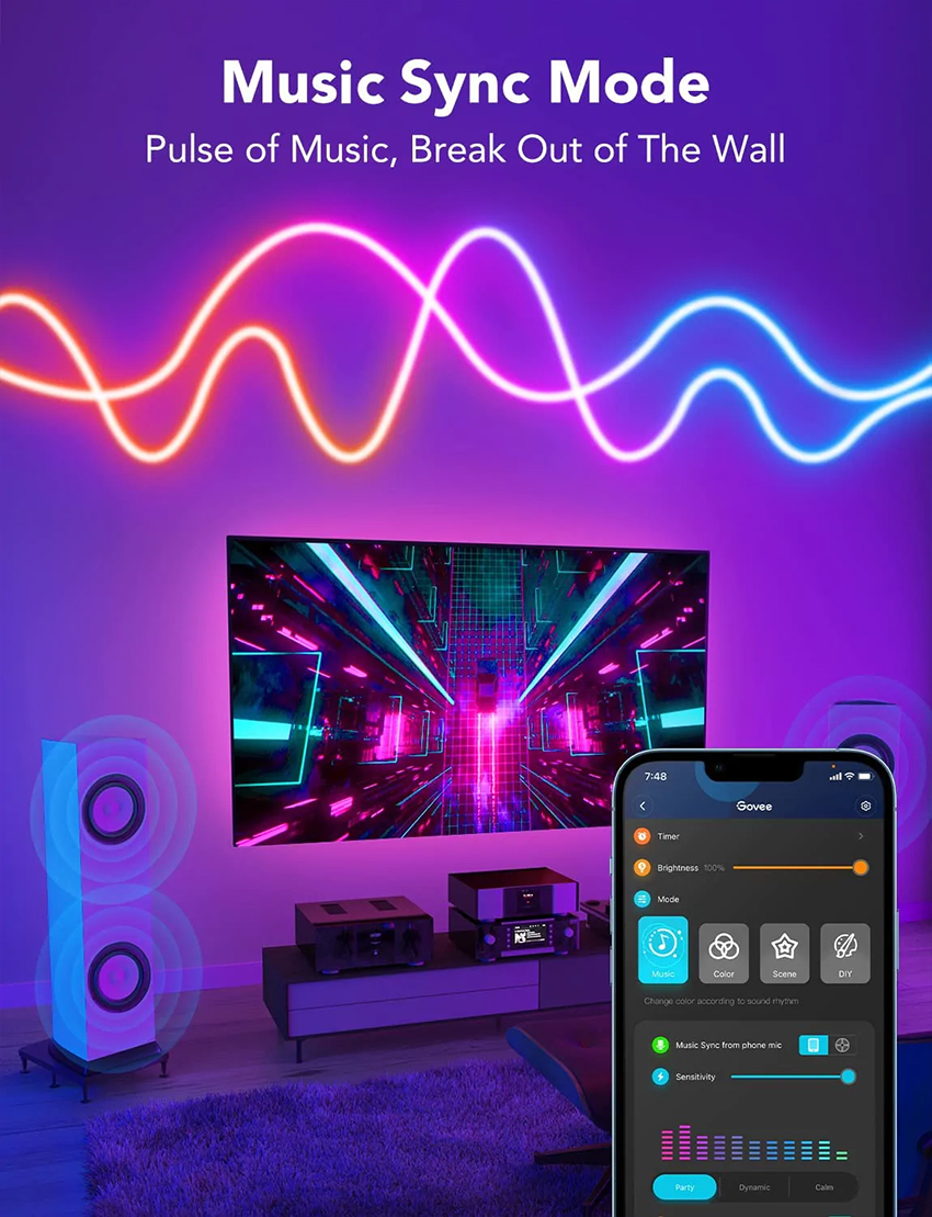 Govee Neon LED Strip Light H61A2 6