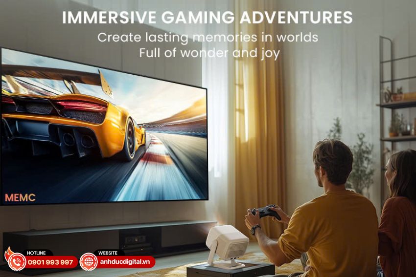 Hệ thống âm thanh mạnh mẽ của máy chiếu JMGO N1S