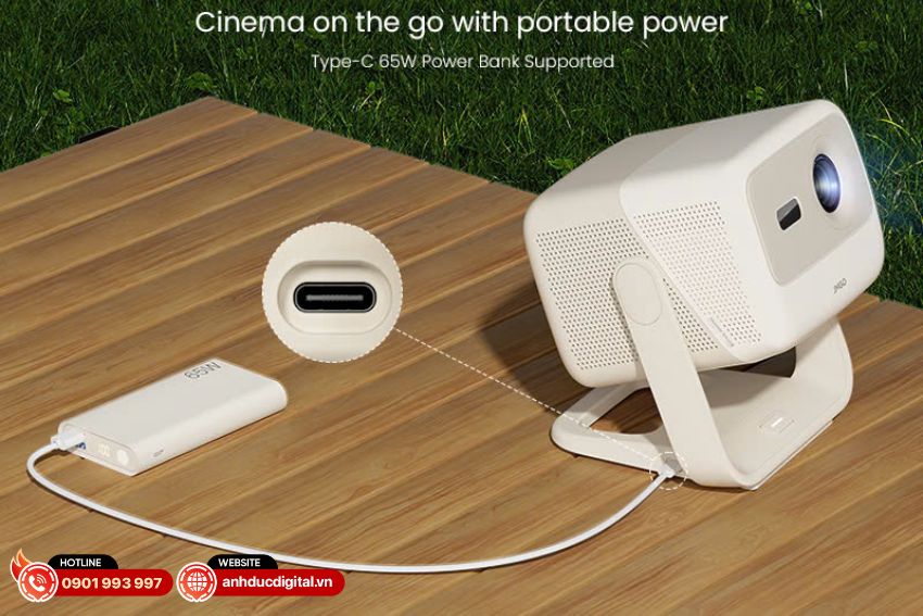 Thiết kế nhỏ gọn, linh hoạt của JMGO N1S Nano