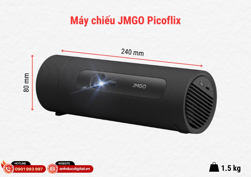 JMGO Picoflix với thiết kế nhỏ gọn
