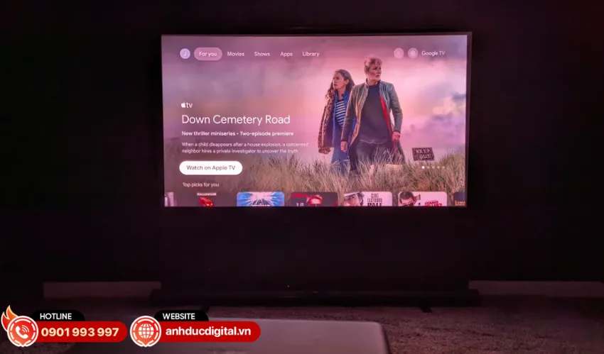 Máy chiếu Xgimi Horizon 20 Max tích hợp sẵn Google TV