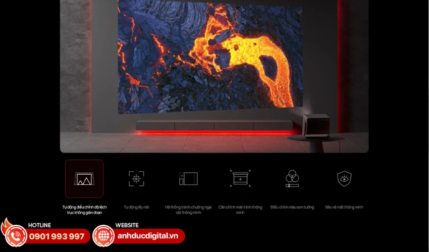 C&ocirc;ng nghệ ISA 5.0 gi&uacute;p XGIMI Horizon 20 Pro tự động tối ưu h&igrave;nh ảnh nhanh ch&oacute;ng