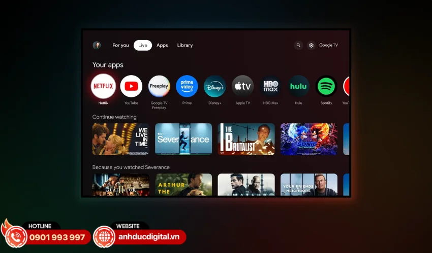 M&aacute;y chiếu XGIMI Horizon 20 Pro t&iacute;ch hợp sẵn Google TV