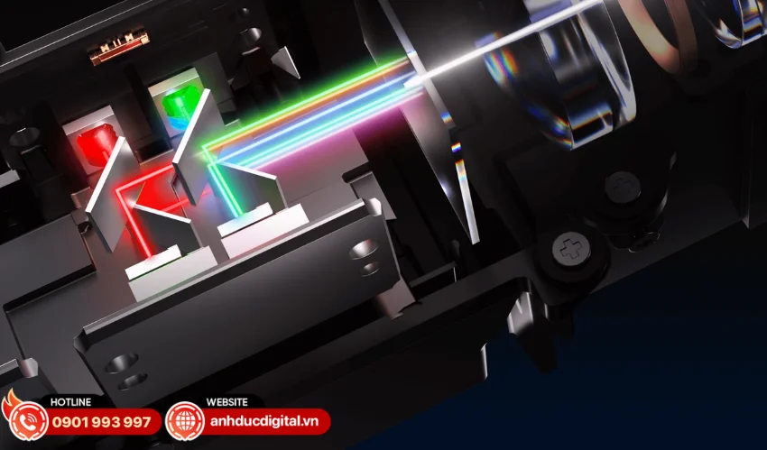 Xgimi Horizon 20 sử dụng nguồn sáng ba laser RGB X-Master hiện đại