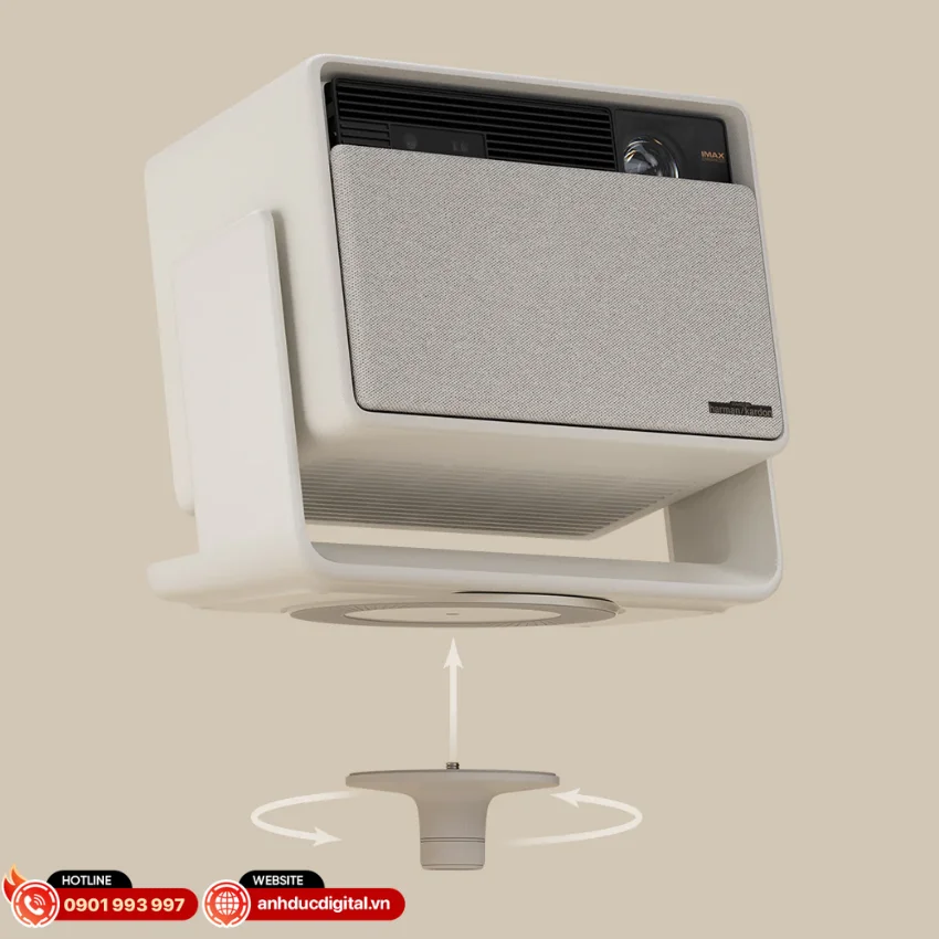 Ch&acirc;n đế XGIMI cho d&ograve;ng Horizon Series được thiết kế theo dạng m&ocirc;-đun th&ocirc;ng minh