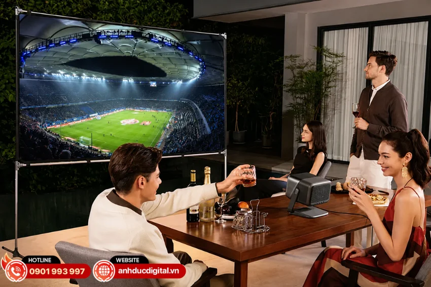 m&agrave;n chiếu JMGO 100 inch ph&ugrave; hợp với nhiều nhu cầu sử dụng kh&aacute;c nhau
