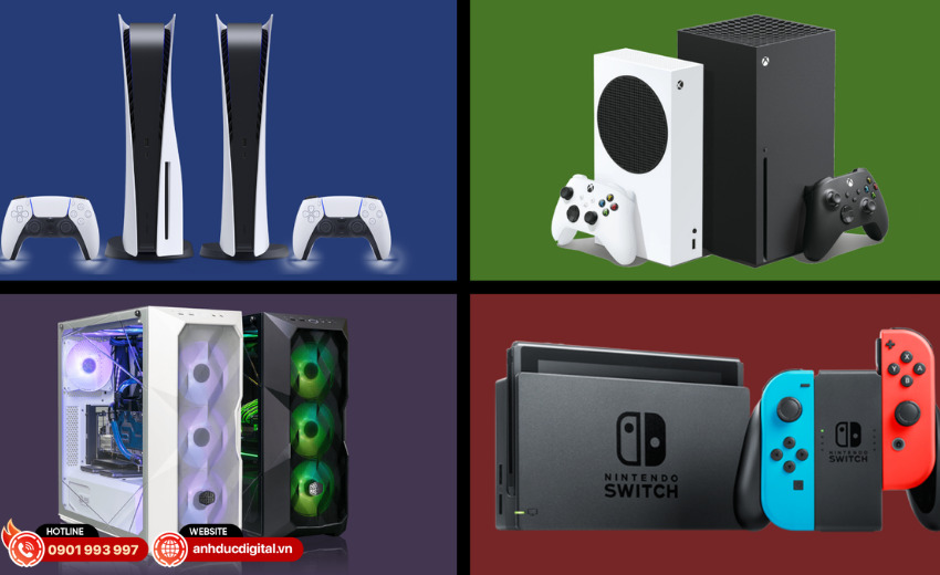 Các Thương Hiệu Máy Chơi Game Nổi Bật