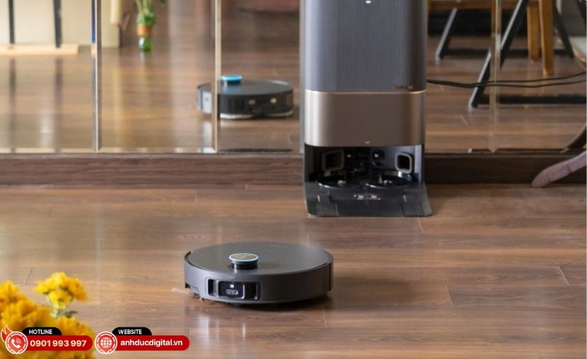 Pin 6400mAh gi&uacute;p Dreame X50 Ultra hoạt động l&acirc;u d&agrave;i