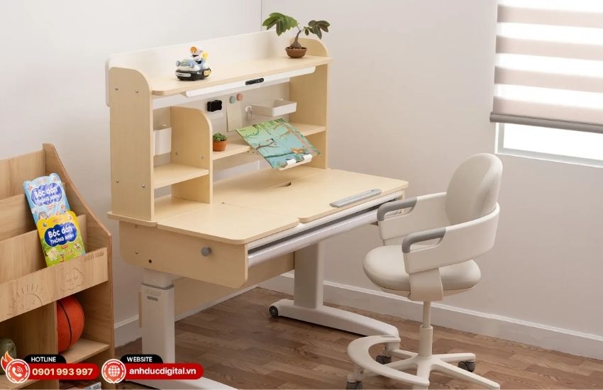 Bàn học thông minh Epione AlphaDesk với thiết kế tối ưu cho trẻ