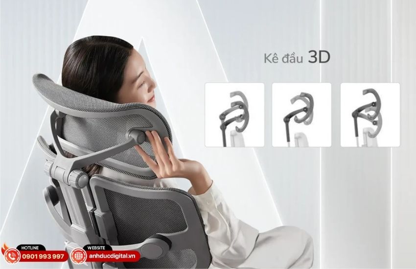 Tựa đầu và kê tay công thái học Epione AliusChair