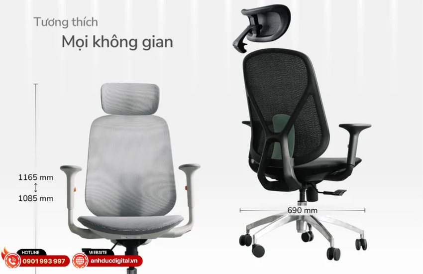 Ghế Epione ElysChair cho văn phòng