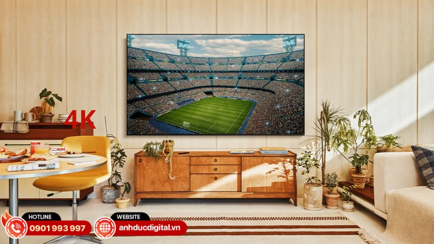 Samsung Crystal UHD U8500F 4K được trang bị độ phân giải 4K UHD