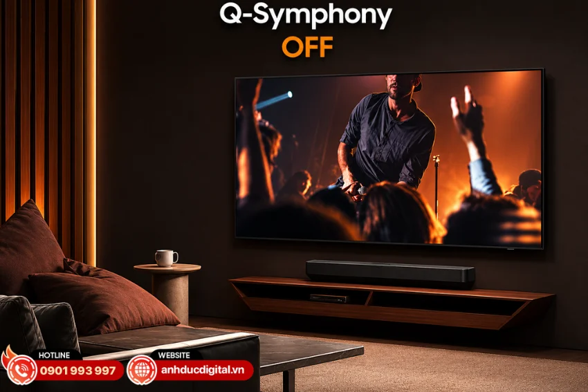 Samsung Crystal UHD U8500F 4K còn mang đến trải nghiệm âm thanh sống động nhờ công nghệ OTS Lite
