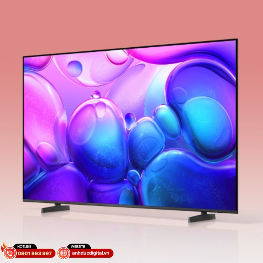 Thiết kế MetalStream với viền mỏng 3 cạnh trên Samsung Q6F 55 inch