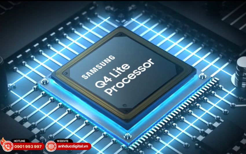 Bộ xử lý Samsung Q4 Lite tối ưu hình ảnh trên TV Q6F