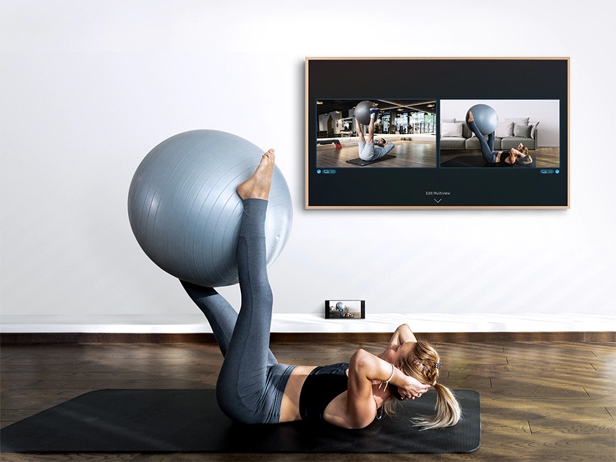 Samsung Smart TV Khung Tranh The Frame QLED 4K LS03B 2022 11