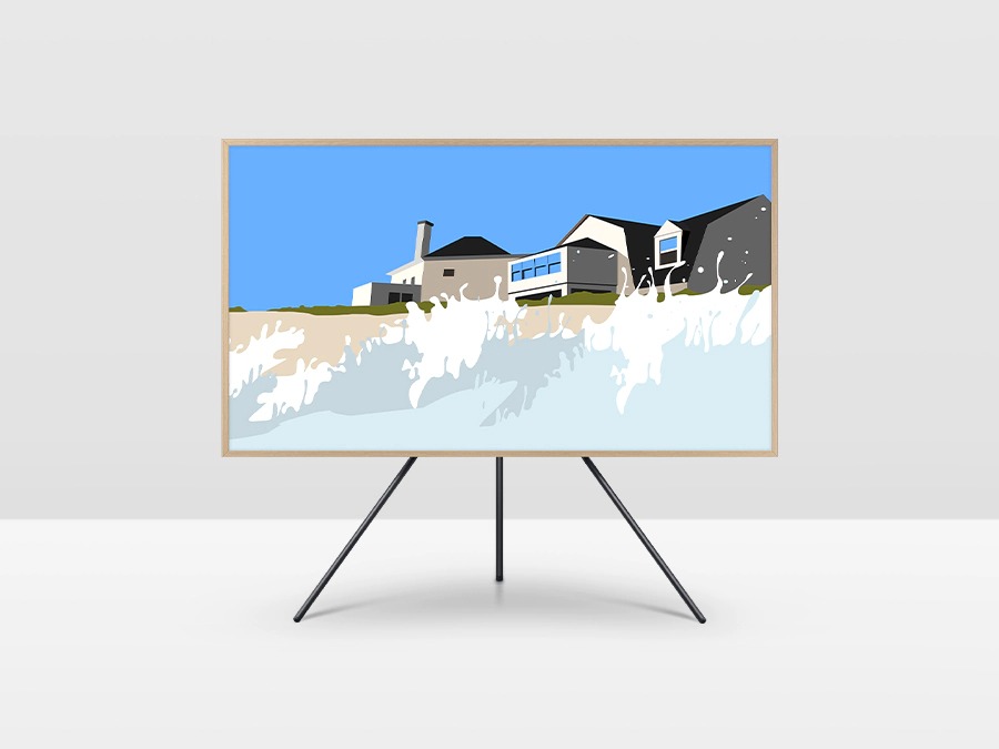 Samsung Smart TV Khung Tranh The Frame QLED 4K LS03B 2022 12