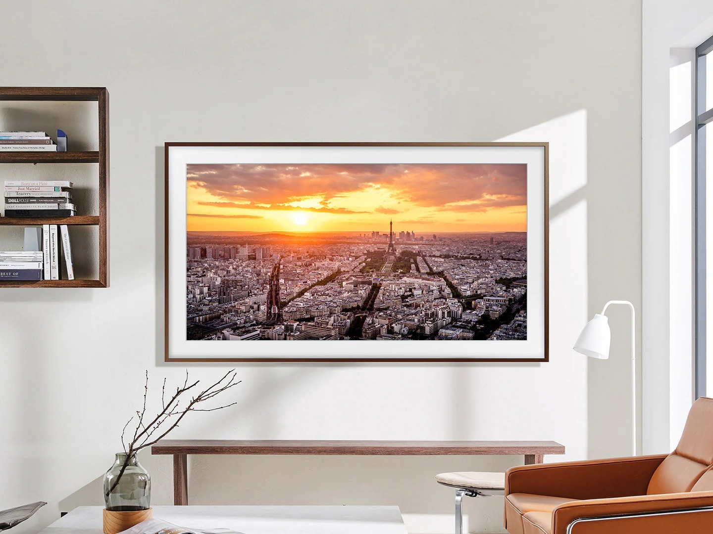 Samsung Smart TV Khung Tranh The Frame QLED 4K LS03B 2022 15
