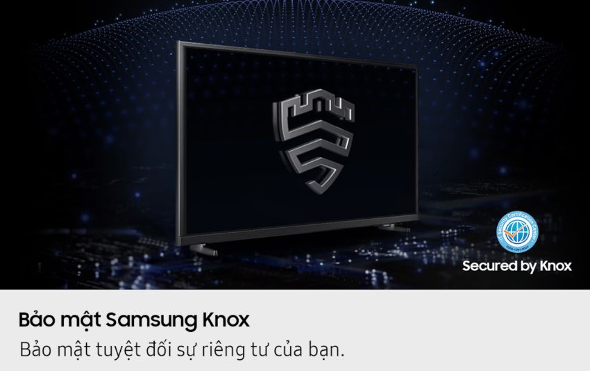 Công nghệ bảo mật Samsung Knox bảo vệ dữ liệu người dùng trên TV Q7FA
