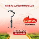 Gimbal DJI Osmo Mobile 8 (Chính Hãng)