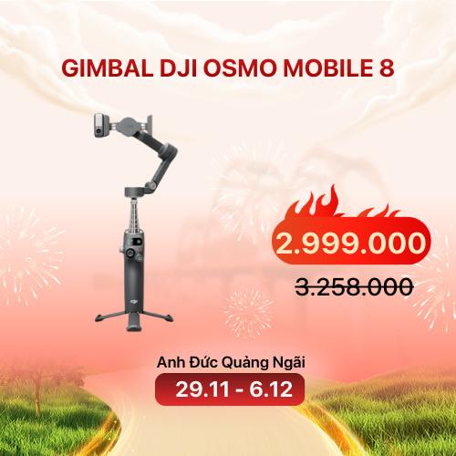 Gimbal DJI Osmo Mobile 8 (Chính Hãng)