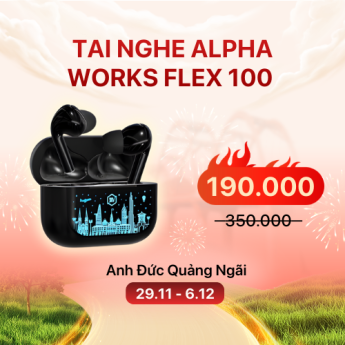 Tai nghe Alpha Works Flex 100 | SGN (Chính hãng)