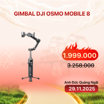 Gimbal DJI Osmo Mobile 8 (Chính Hãng)