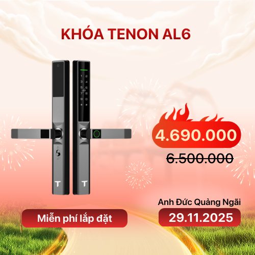 Khóa Tenon AL6 | Black