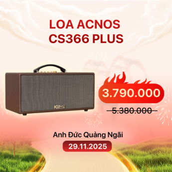 Loa Acnos CS366 Plus (Chính hãng)
