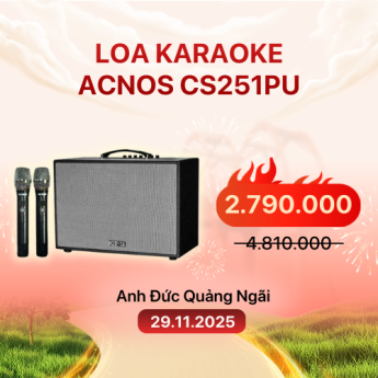 Loa Karaoke Acnos CS251PU (Chính Hãng)