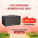 Loa karaoke Acnos FLAC 36 II | Black (Chính hãng)