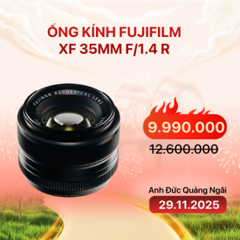 Ống kính Fujifilm XF 35mm f/1.4 R (Chính hãng)