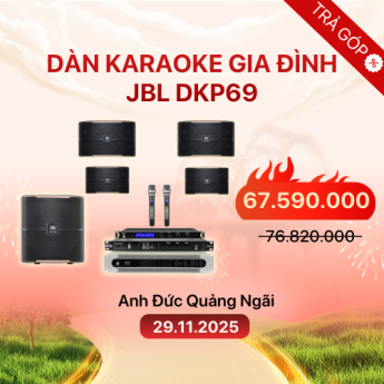 Dàn Karaoke Gia Đình JBL DKP69 (Chính Hãng)
