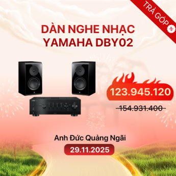 Dàn nghe nhạc Yamaha DBY02 (Chính hãng)