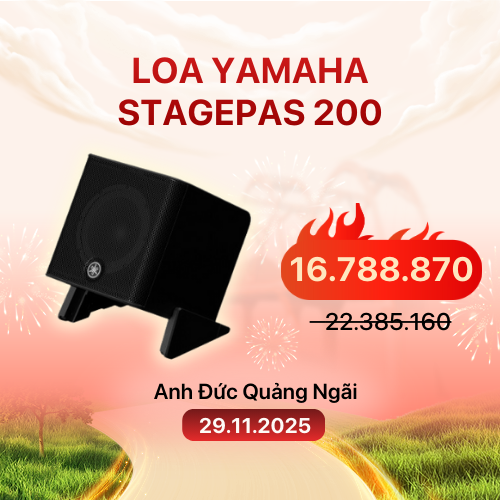 Loa Yamaha Stagepas 200 (Chính hãng)
