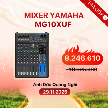Mixer Yamaha MG10XUF (Chính Hãng)