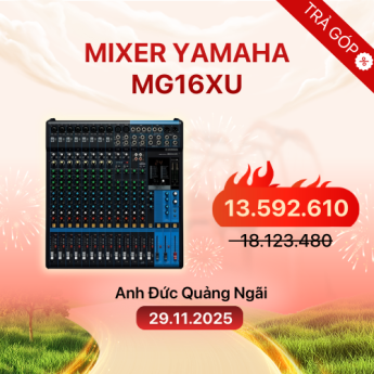 Mixer Yamaha MG16XU (Chính Hãng)
